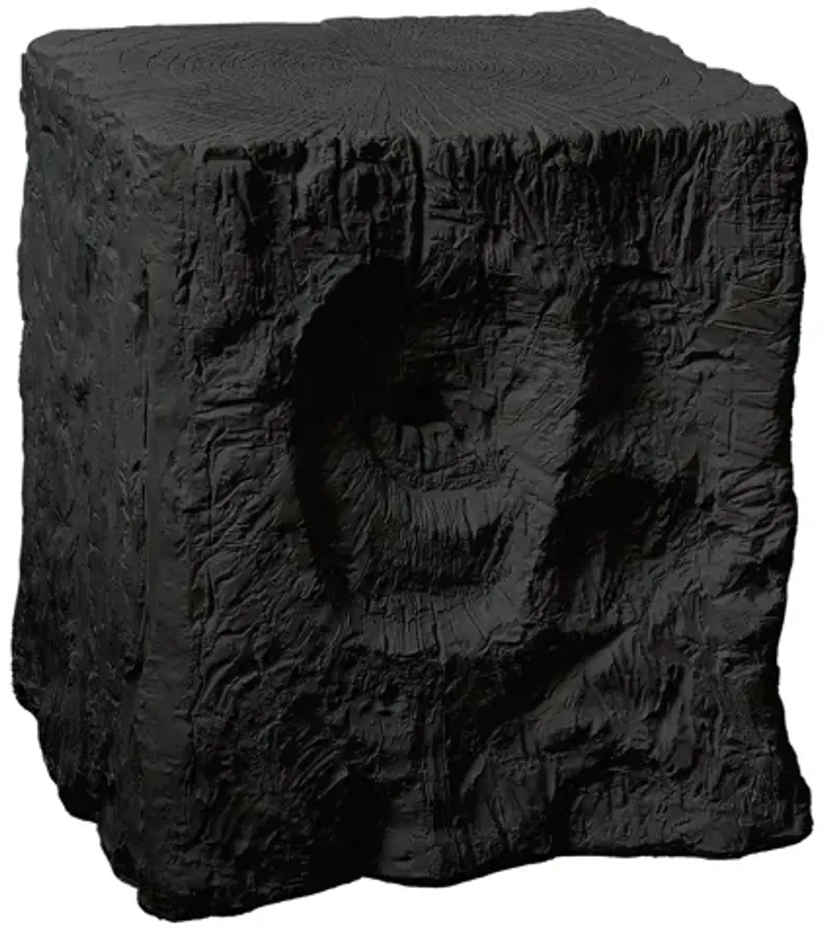 Monarch Specialties I 4112 - 25" Indoor/Outdoor Black Accent Table