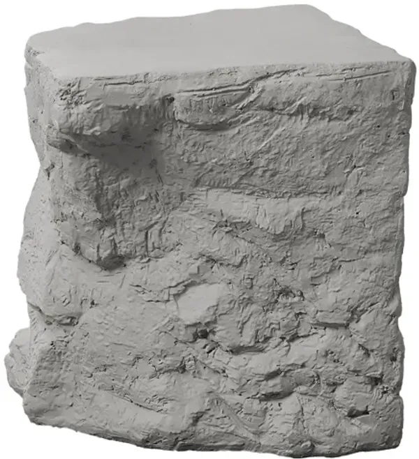 Monarch Specialties I 4115 - 25" Indoor/Outdoor Grey Accent Table