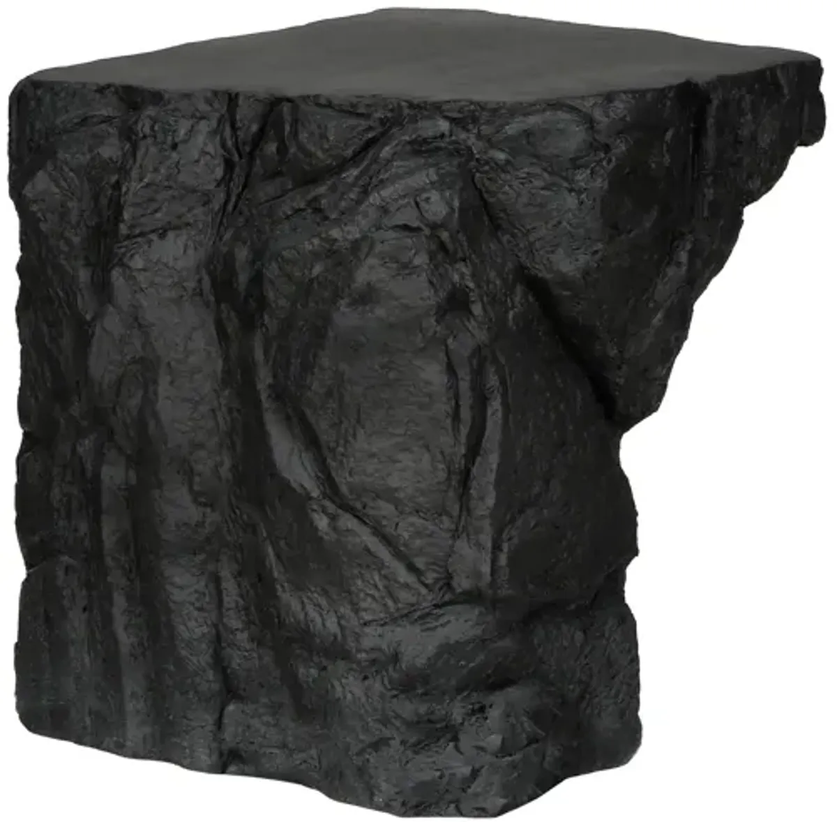 Monarch Specialties I 4117 - 25" Indoor/Outdoor Black Accent Table