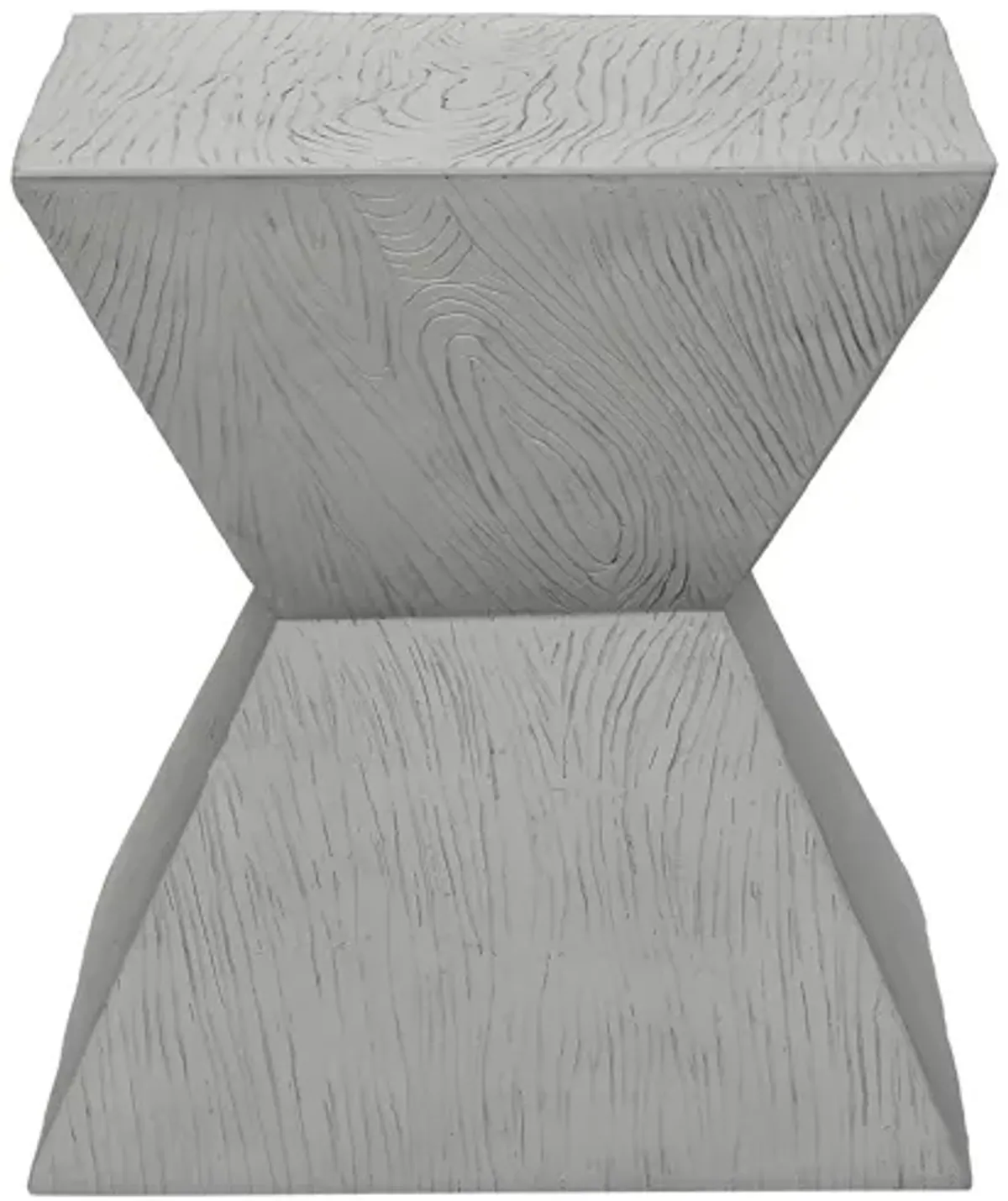 Monarch Specialties I 4125 - 25" Indoor/Outdoor Grey Accent Table