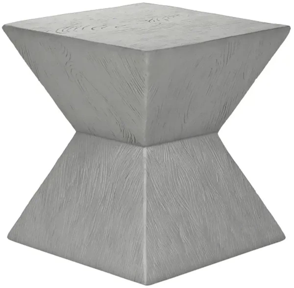 Monarch Specialties I 4125 - 25" Indoor/Outdoor Grey Accent Table