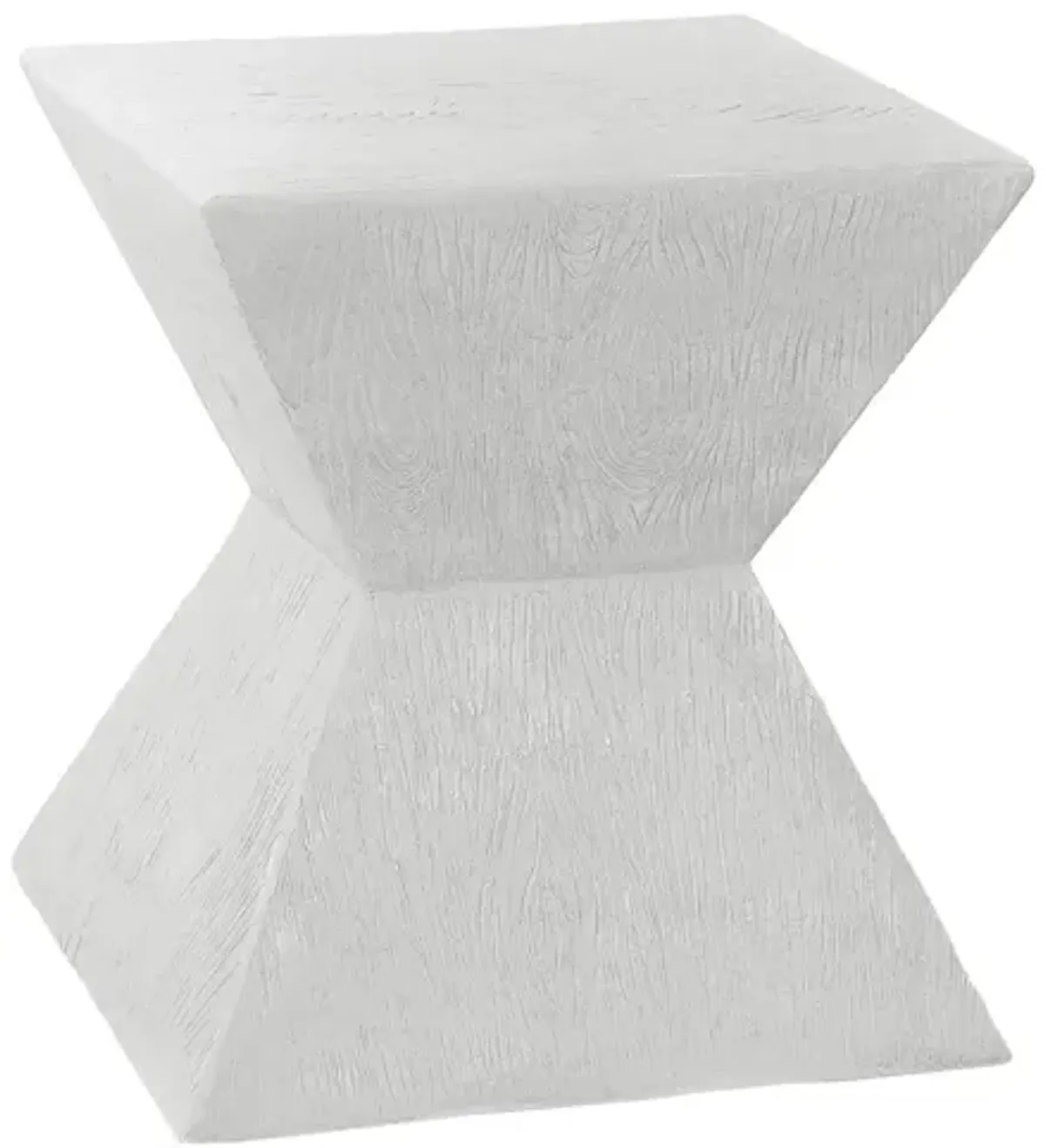 Monarch Specialties I 4126 - 25" Indoor/Outdoor White Accent Table