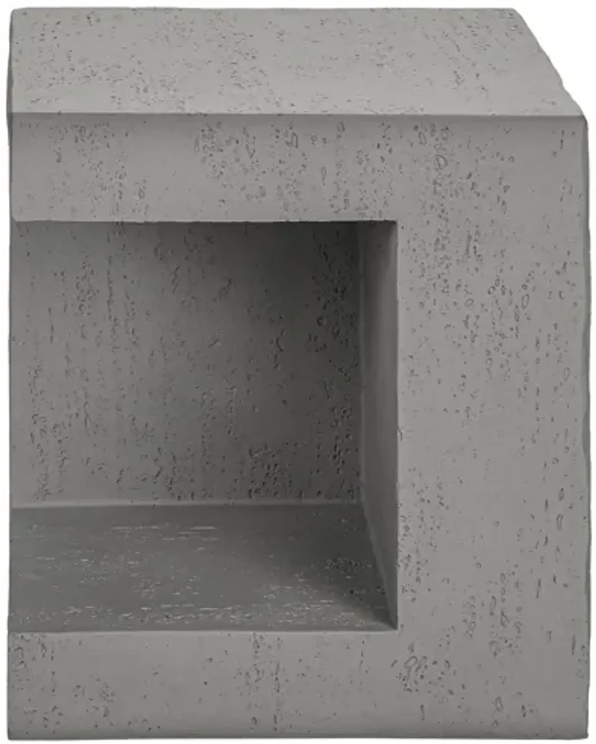 Monarch Specialties I 4130 - 25" Indoor/Outdoor Grey Accent Table