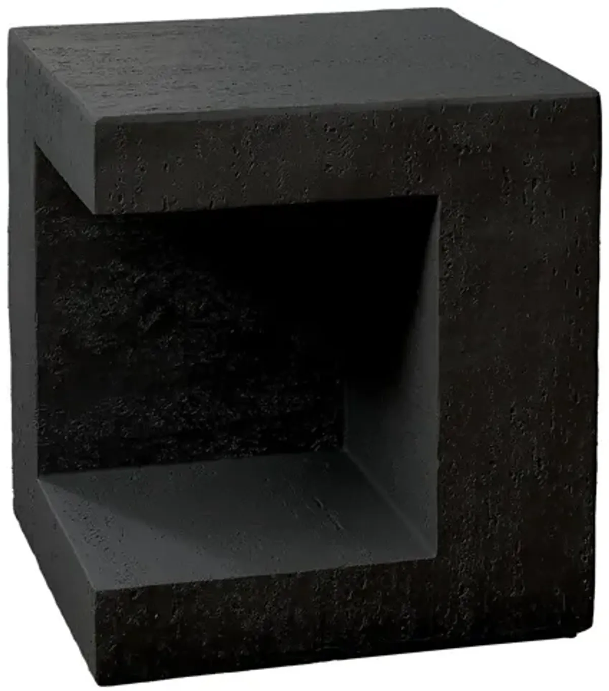 Monarch Specialties I 4132 - 25" Indoor/Outdoor Black Accent Table