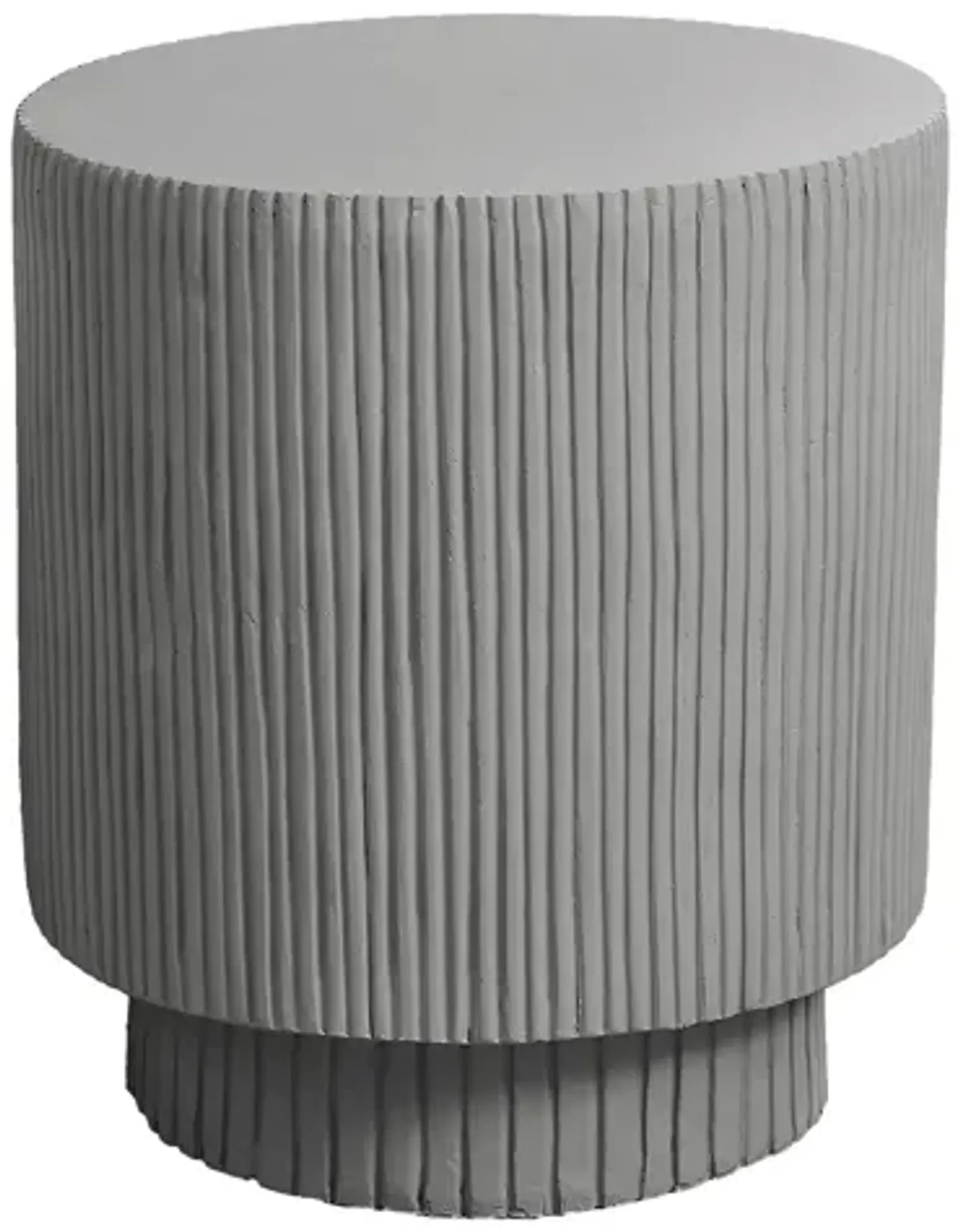 Monarch Specialties I 4148 - 25" Indoor/Outdoor Grey Accent Table