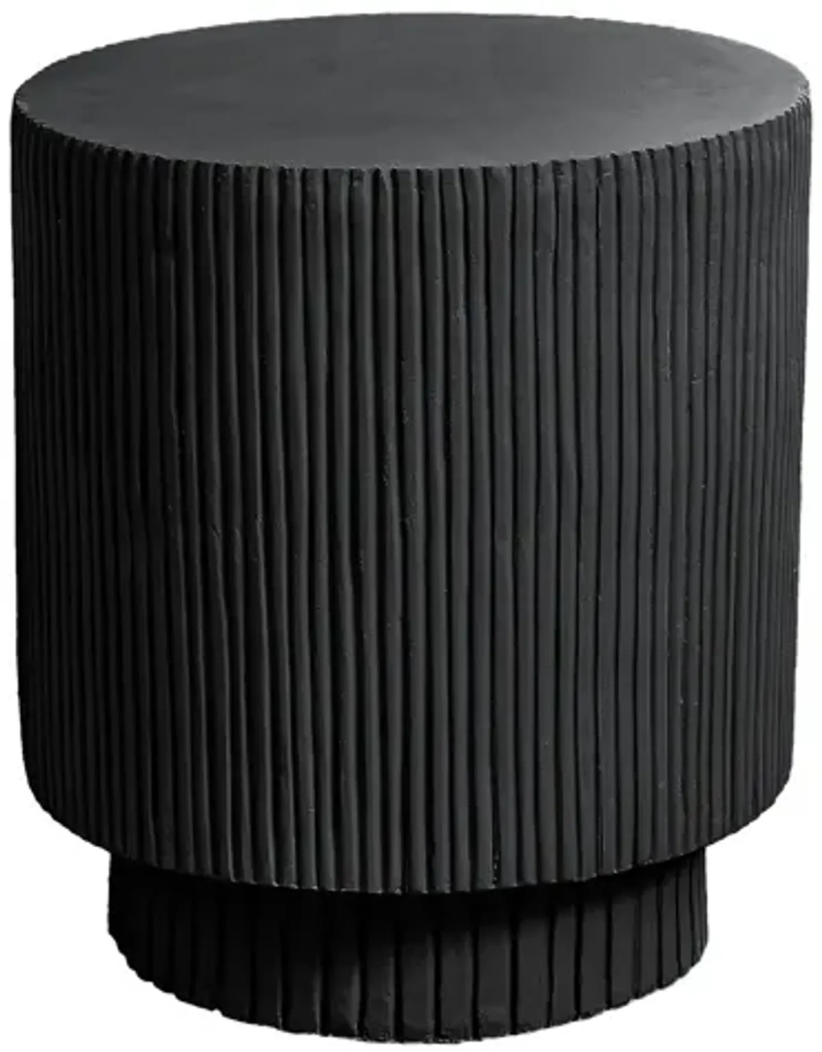 Monarch Specialties I 4150 - 25" Indoor/Outdoor Black Accent Table