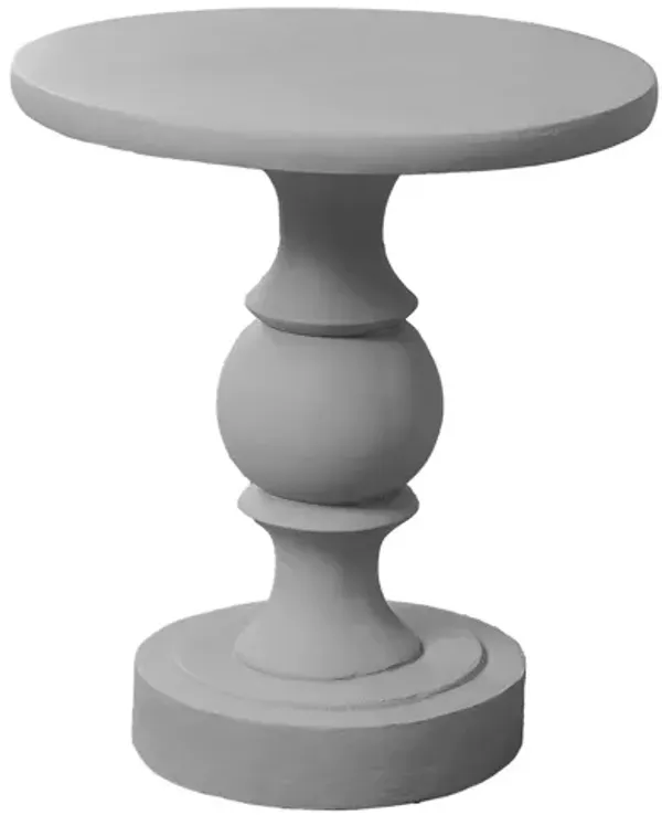 Monarch Specialties I 4160 - 25" Grey Pedestal Table