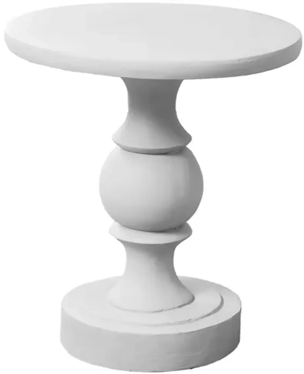 Monarch Specialties I 4161 - 25" White Pedestal Table