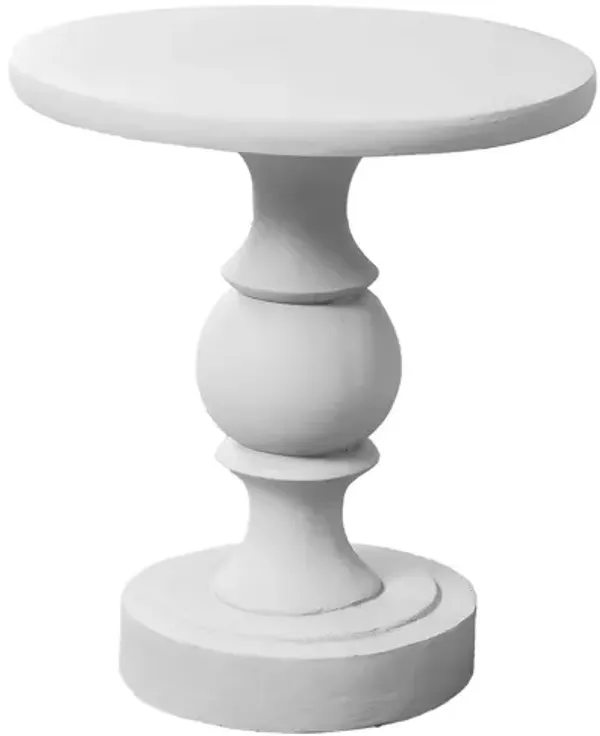 Monarch Specialties I 4161 - 25" White Pedestal Table