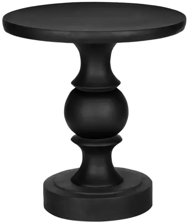 Monarch Specialties I 4162 - 25" Black Pedestal Table