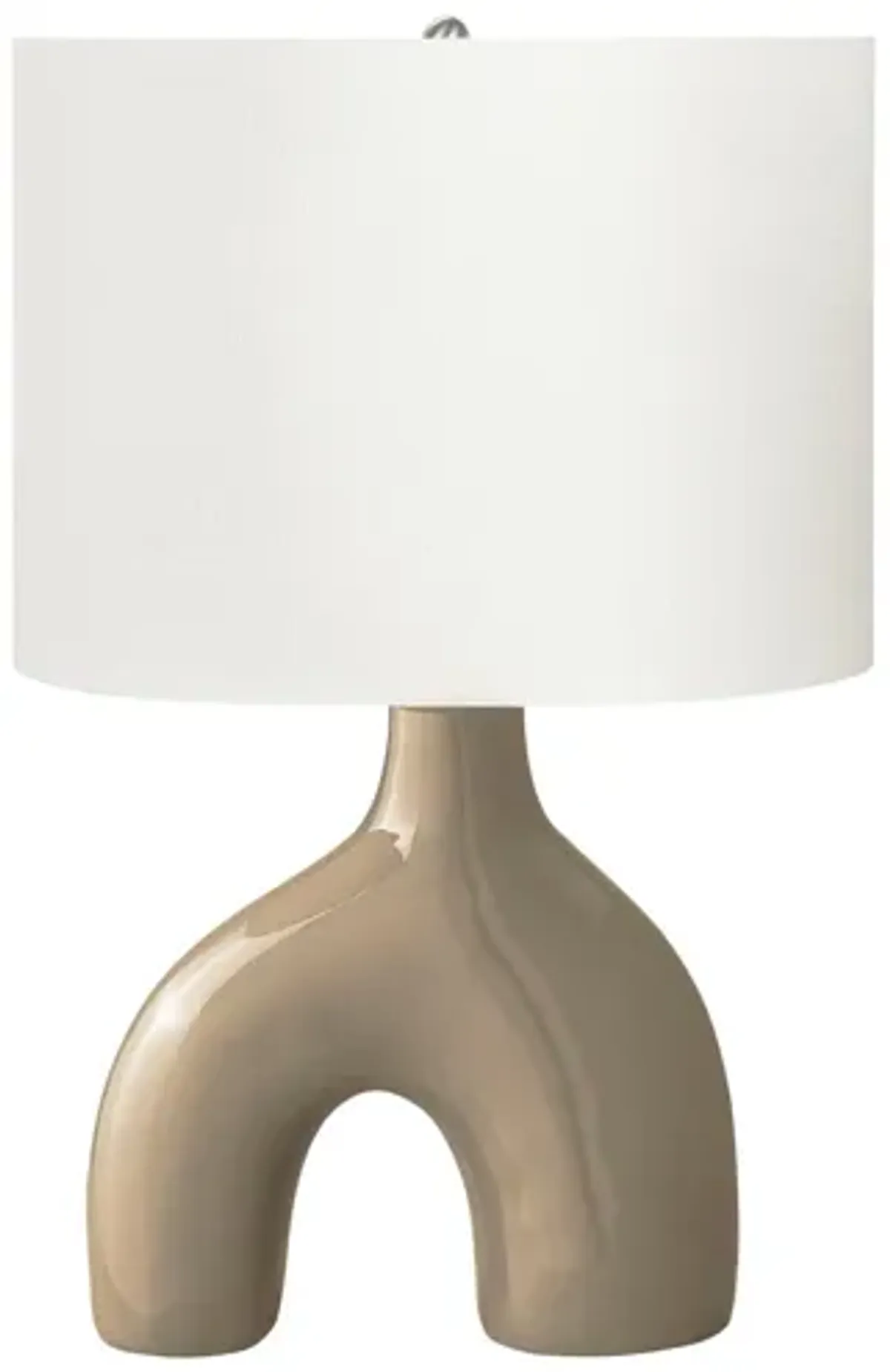 Monarch Specialties I 9662 -25" Brown Table Lamp