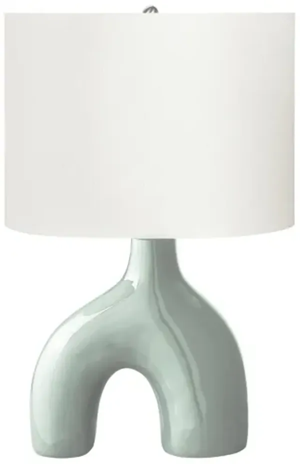 Monarch Specialties I 9664 -25" Green Table Lamp