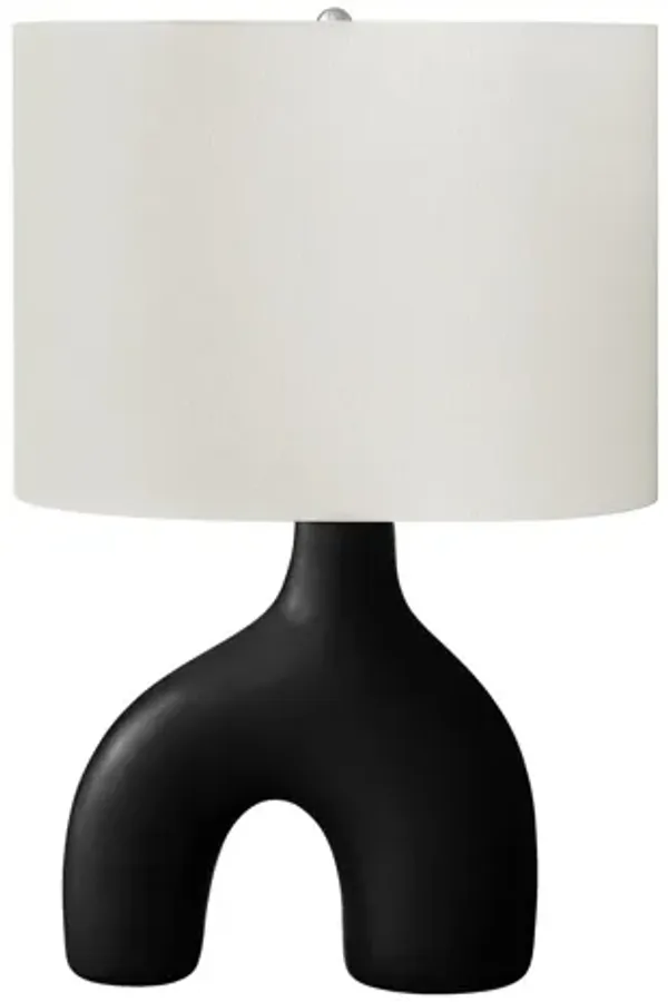 Monarch Specialties I 9666 -25" Black Table Lamp