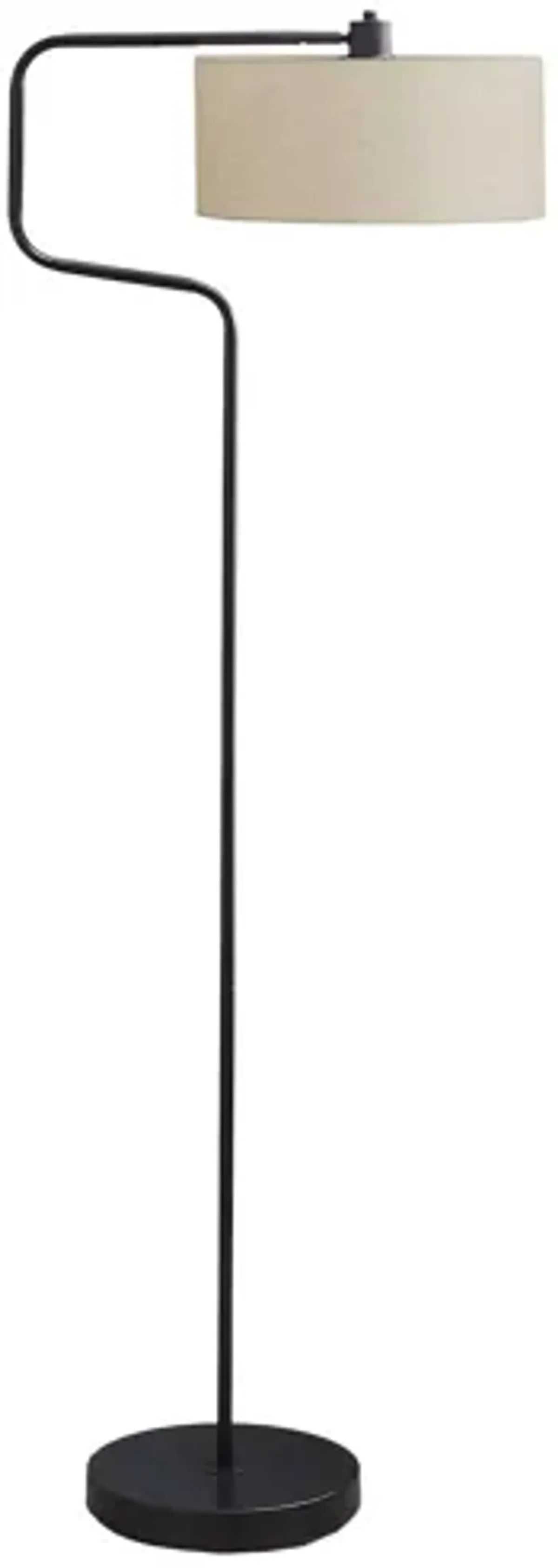 Monarch Specialties I 9690 - 61" Black Floor Lamp