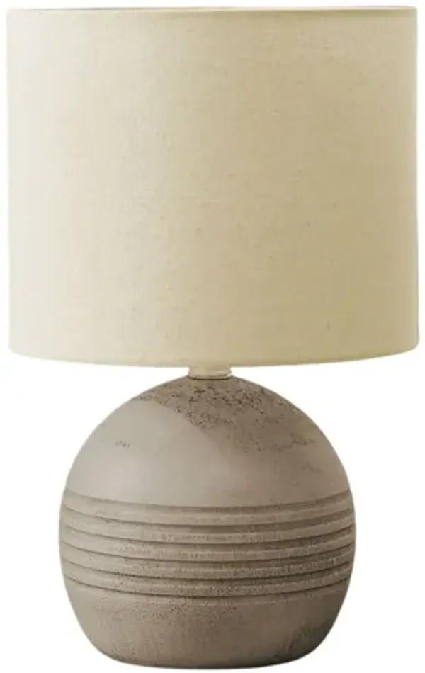 Monarch Specialties I 9792 -15" Beige Table Lamp