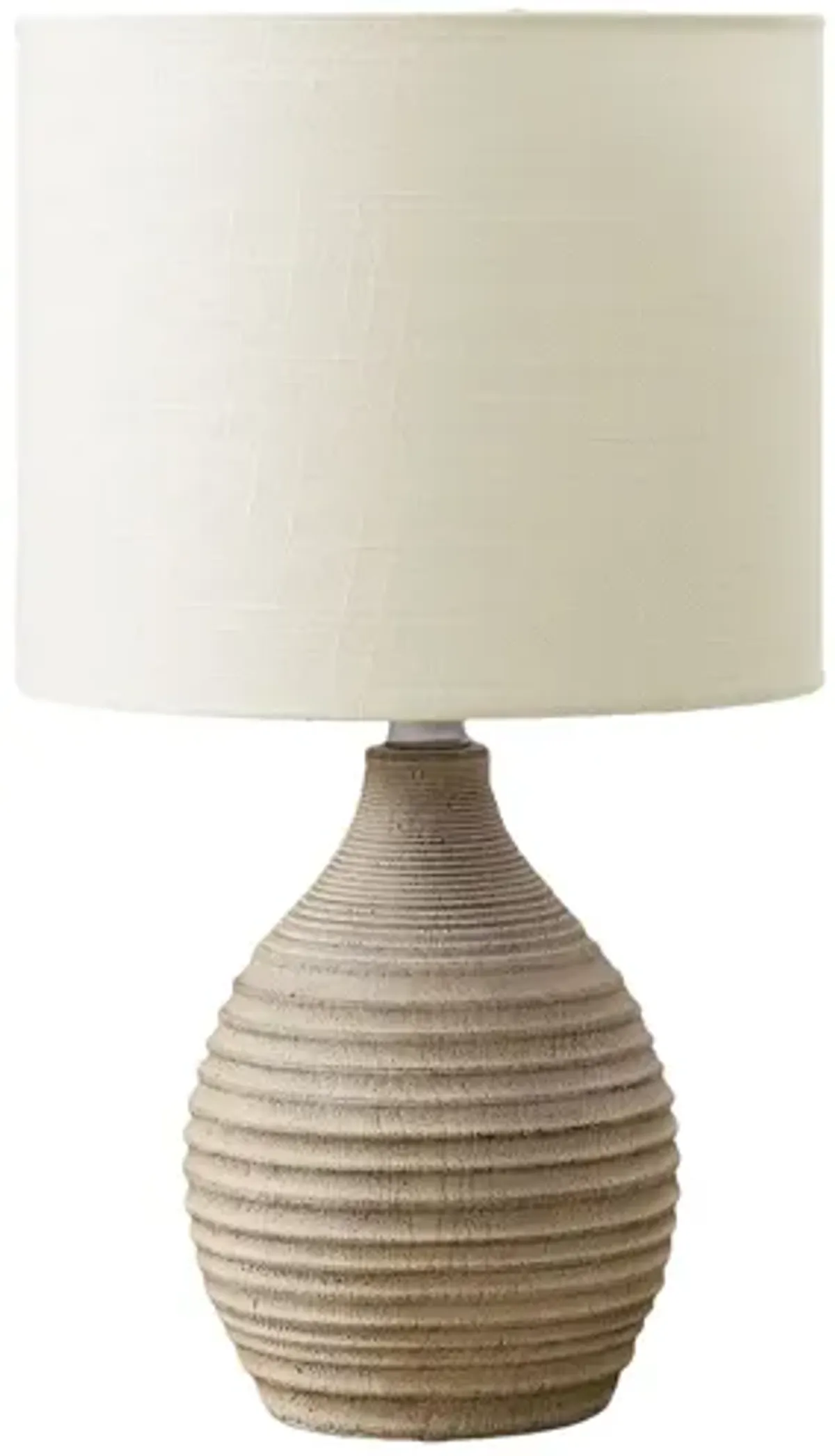 Monarch Specialties I 9846 -17" Brown Resin Table Lamp