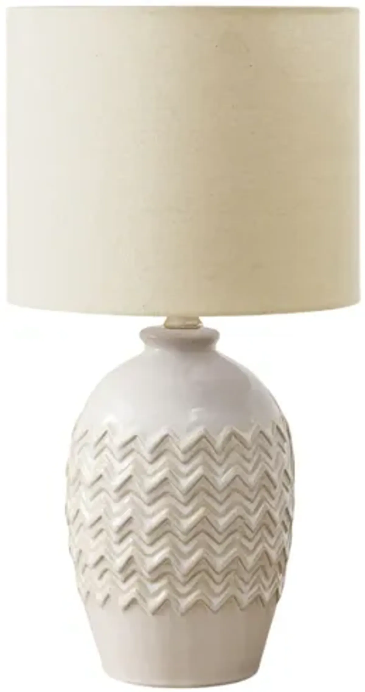 Monarch Specialties I 9859 - 19" Ivory Table Lamp