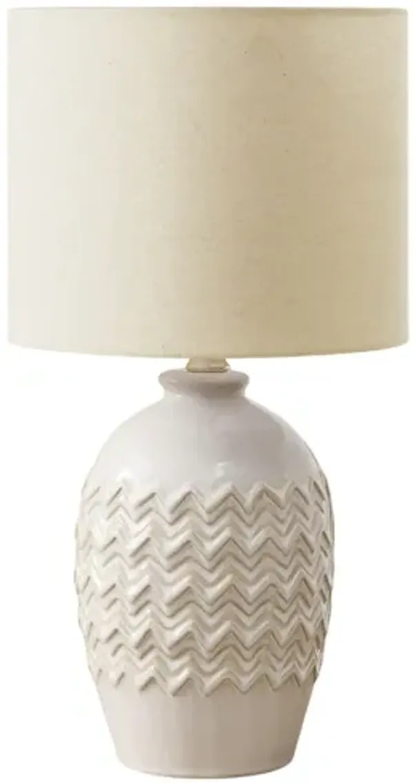 Monarch Specialties I 9859 - 19" Ivory Table Lamp