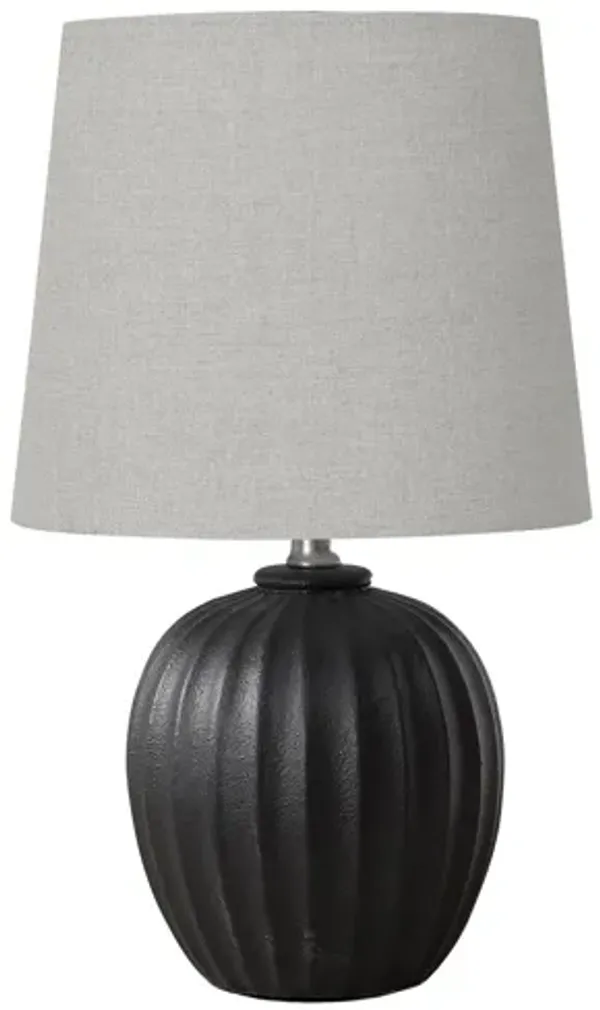 Monarch Specialties I 9868 -19" Black Resin Table Lamp