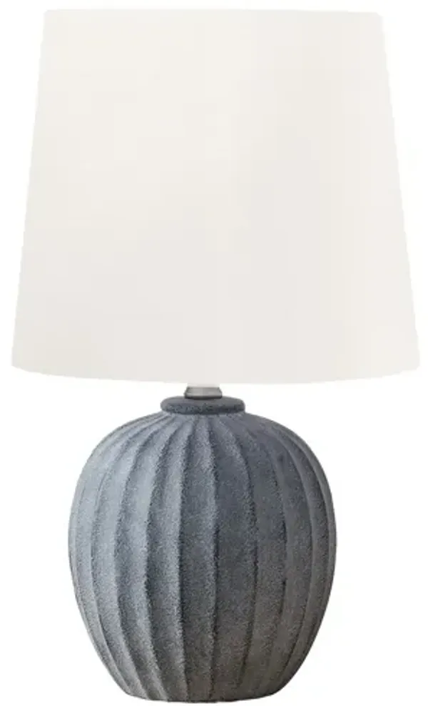 Monarch Specialties I 9869 -19" Grey Resin Table Lamp