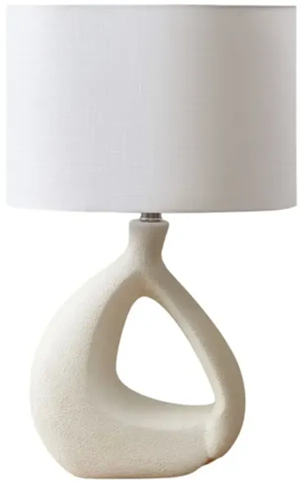 Monarch Specialties I 9880 - 23" Ivory Table Lamp