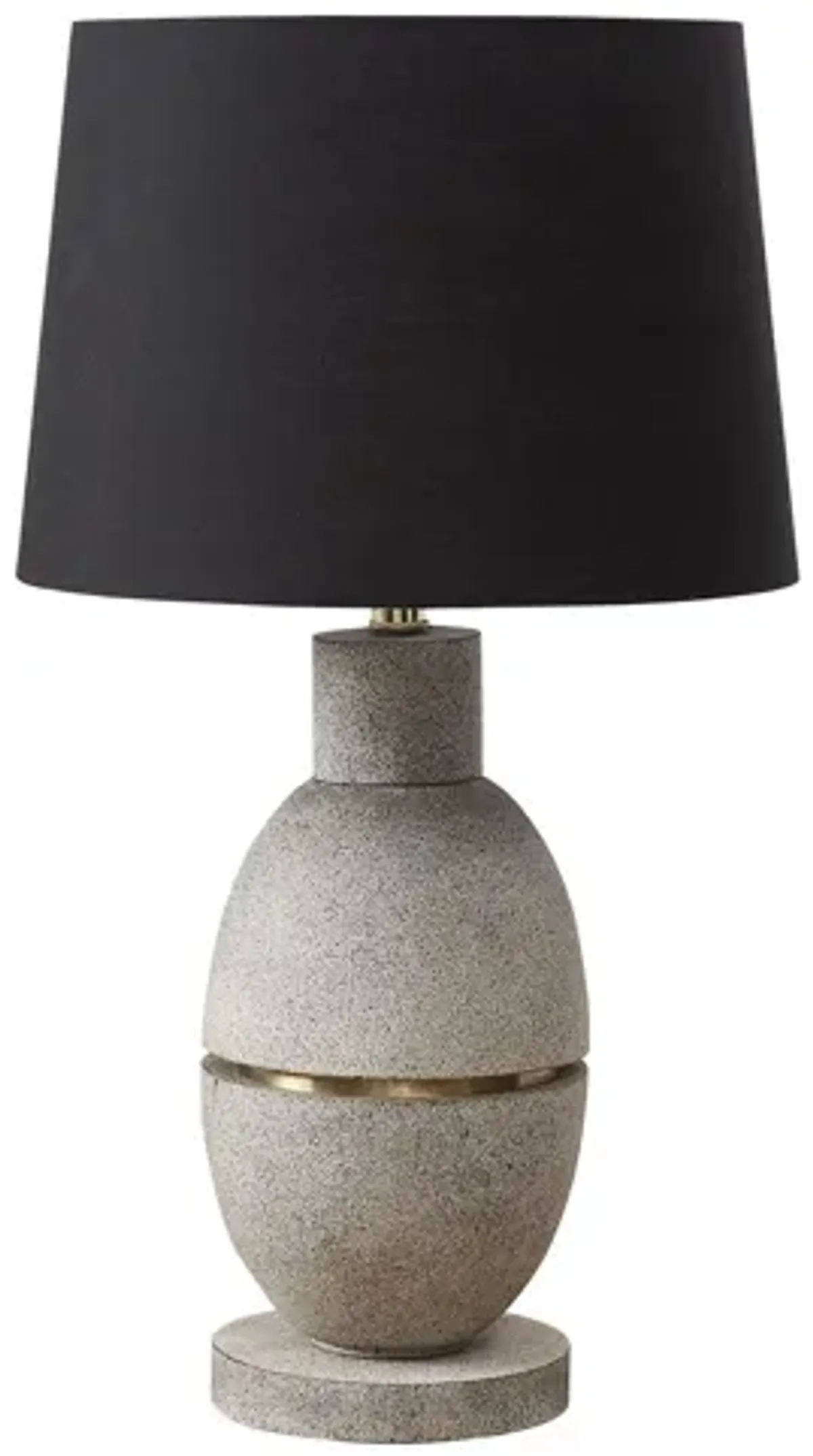 Monarch Specialties I 9887 -25" Grey Resin Table Lamp