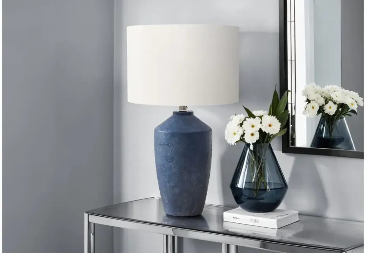 Monarch Specialties I 9889 - 25" Blue Table Lamp