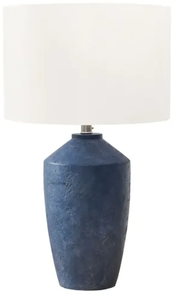 Monarch Specialties I 9889 - 25" Blue Table Lamp