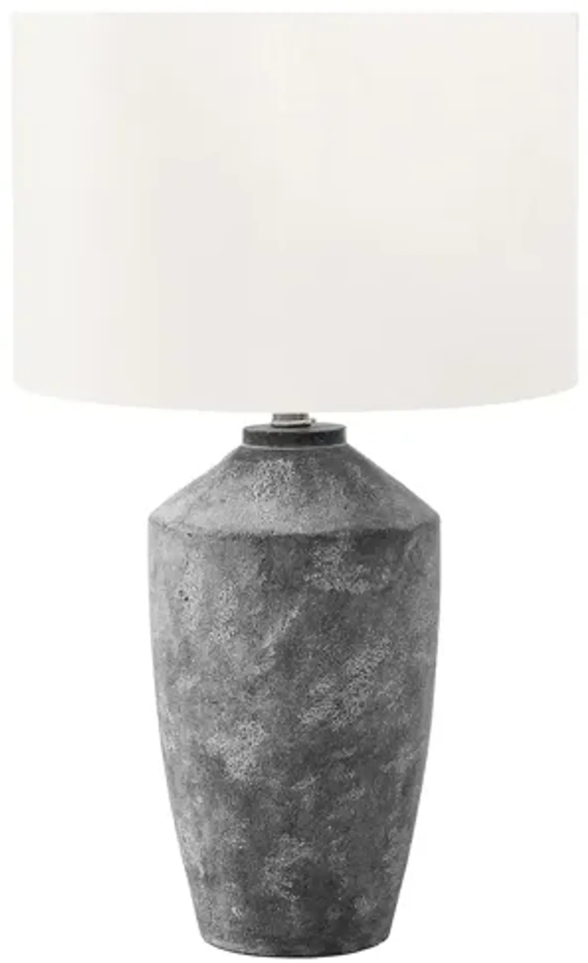 Monarch Specialties I 9890 - 25" Grey Concrete Table Lamp