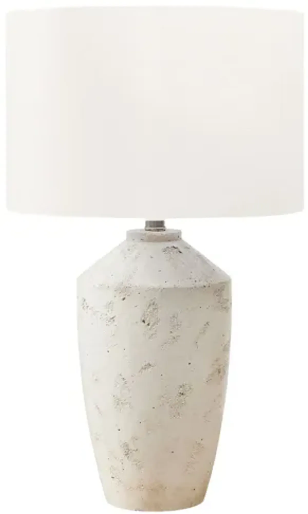 Monarch Specialties I 9892 - 25" Ivory Concrete Table Lamp
