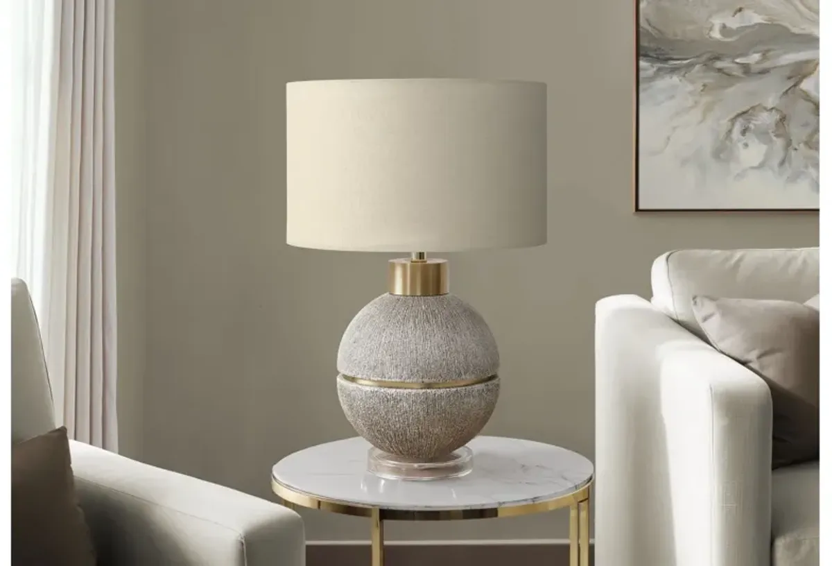 Monarch Specialties I 9925 -26" Brown and Gold Table Lamp
