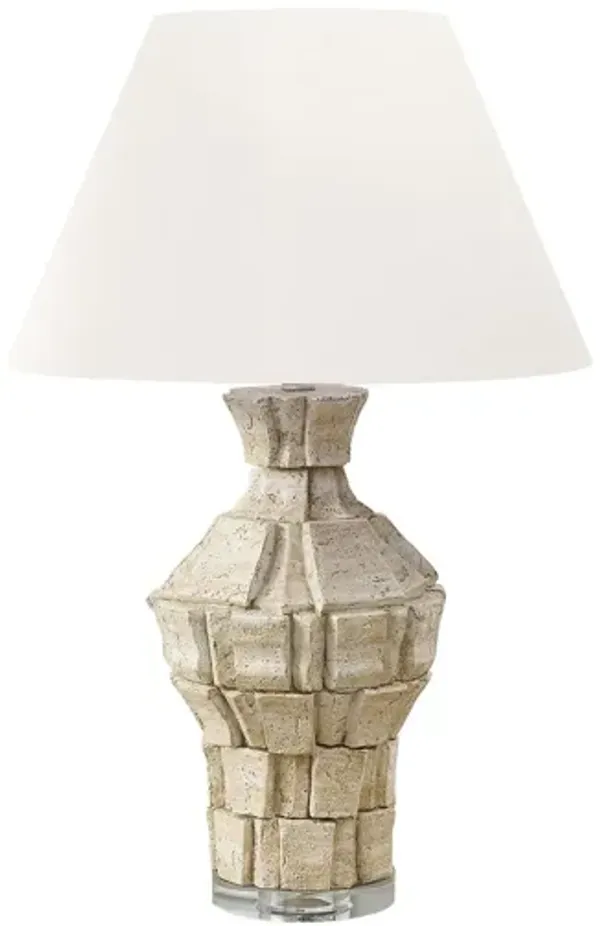 Monarch Specialties I 9934 -28" Beige Resin Table Lamp