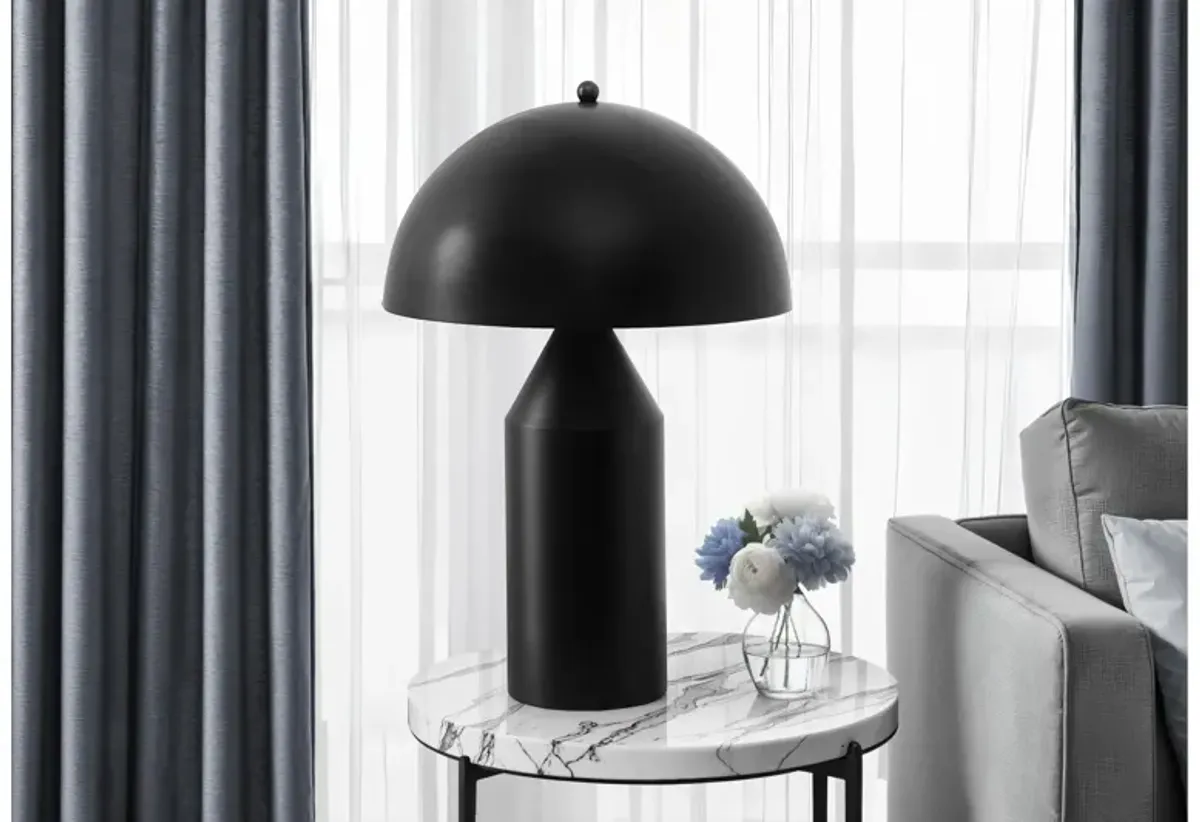 Monarch Specialties I 9952 - 23" Black Metal Table Lamp