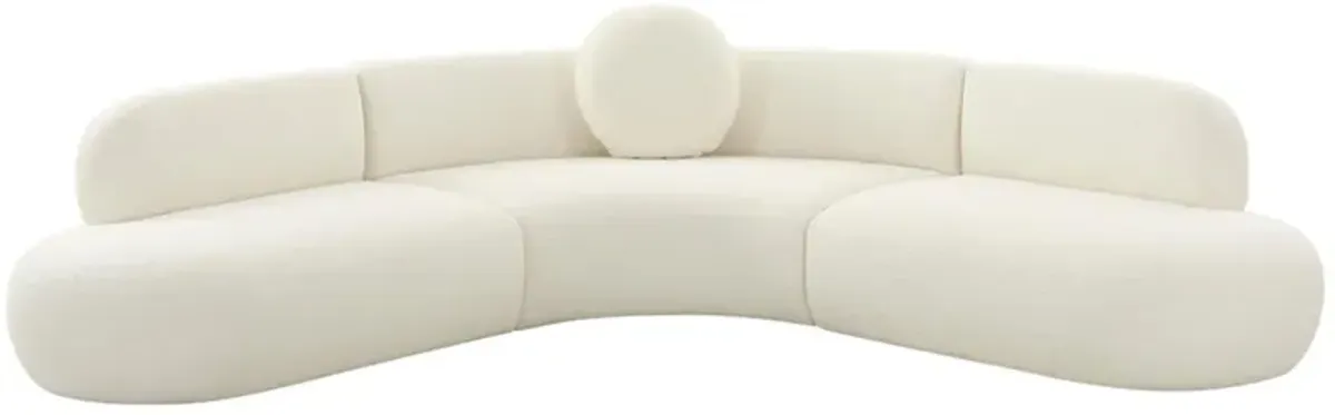 Broohah 3-Piece Upholstered L-Shaped Sectional