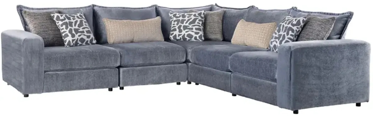 DreamTwo Steel 5-Piece Sectional