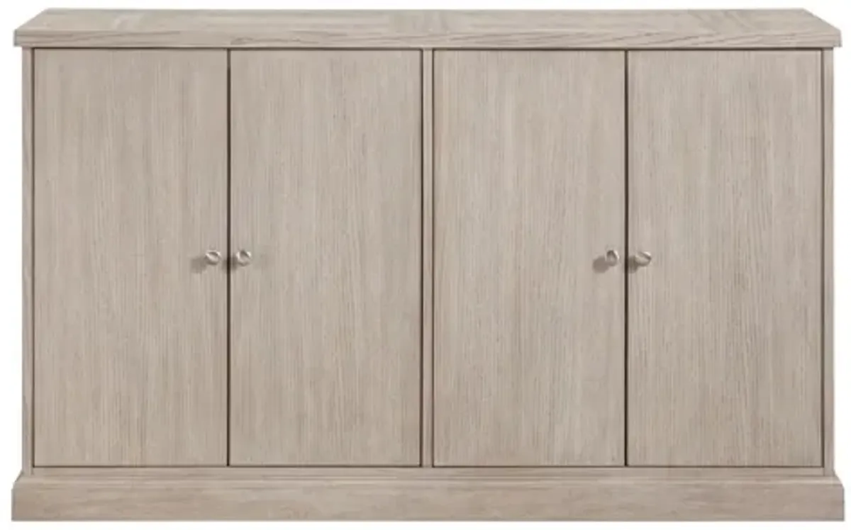 Lofton Light Gray Server Cabinet