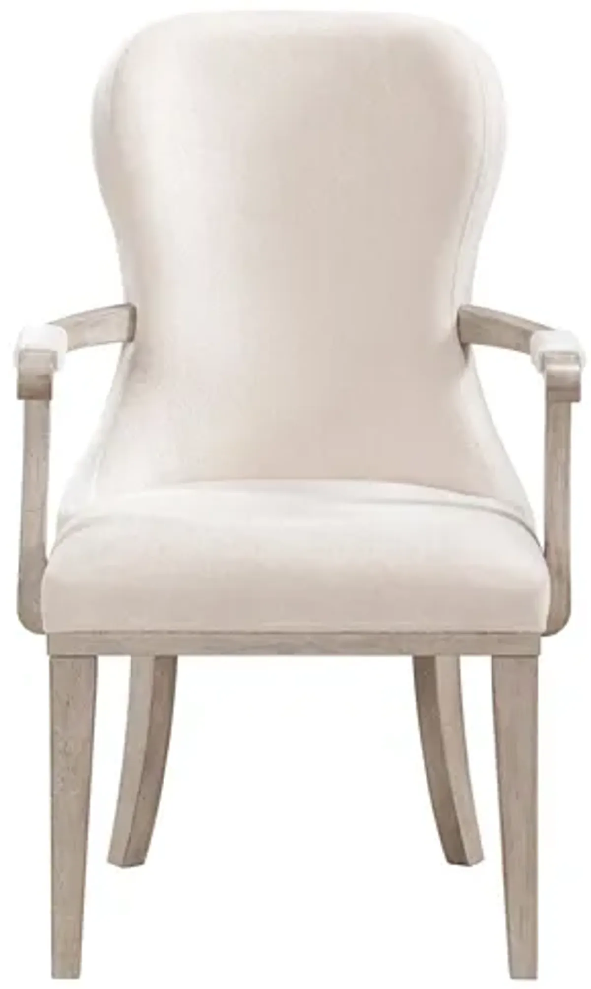 Lofton Light Gray Dining Armchair (Set of Two)
