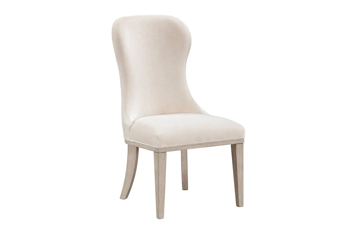 Lofton Light Gray Side Dining Chair (Set of Two)