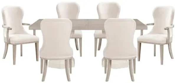 Lofton Two-Tone 7-Piece Dining Set with Rectangular Dining Table