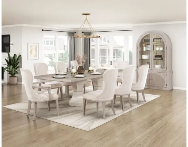 Lofton Two-Tone 9-Piece Dining Set with Rectangular Dining Table