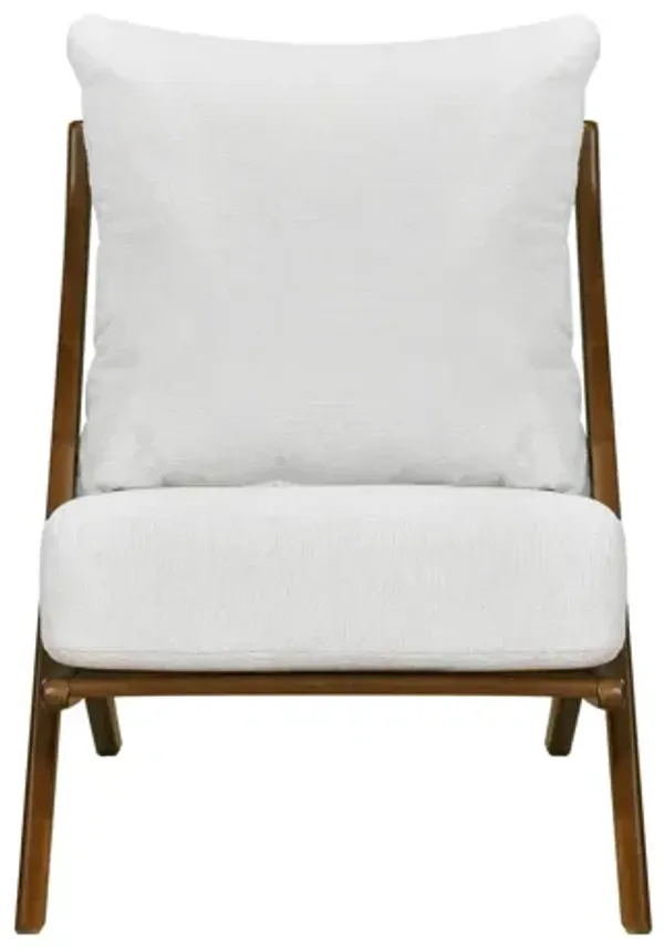 Audrey Beige Lounge Chair
