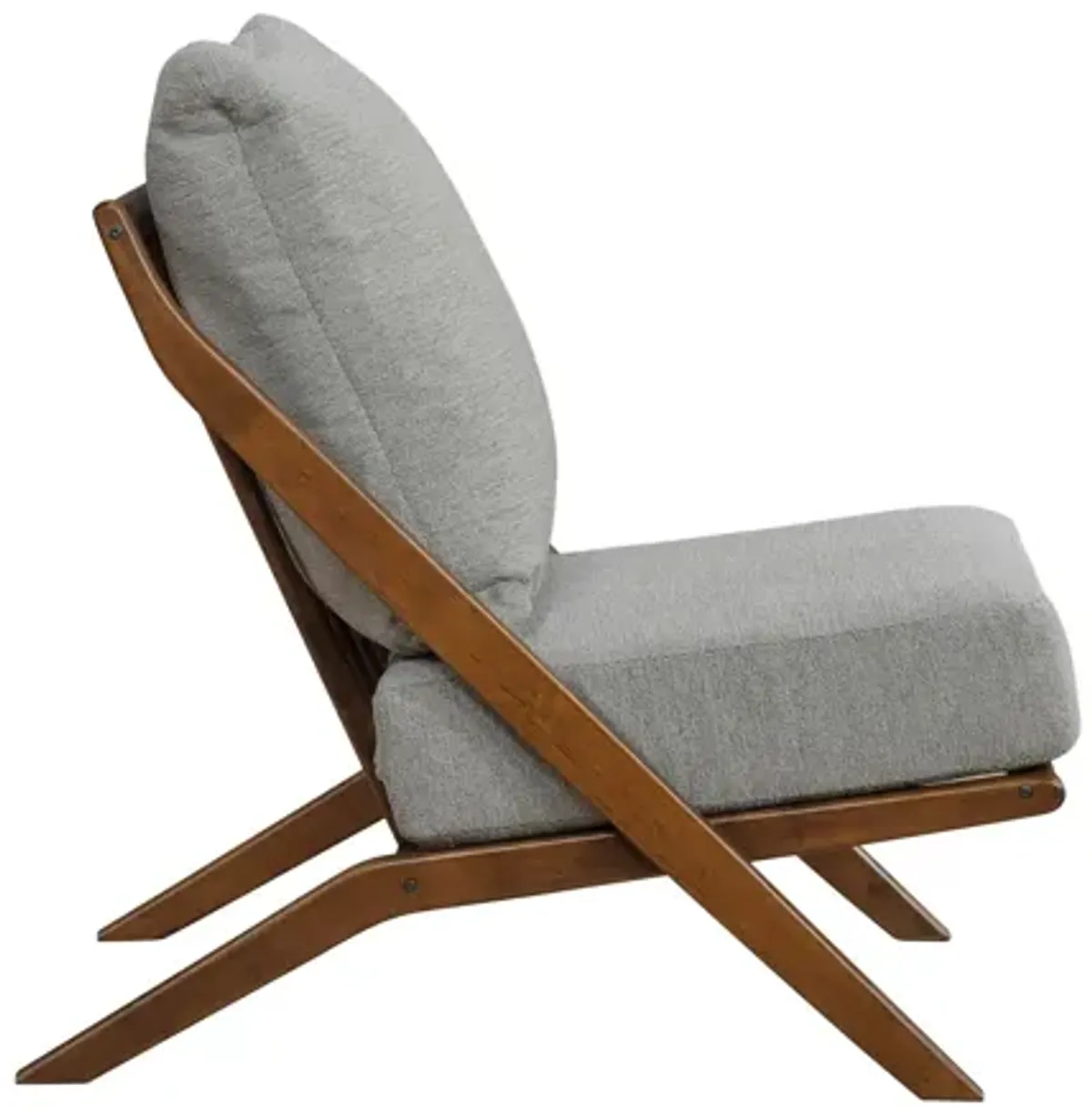 Audrey Grey Lounge Chair
