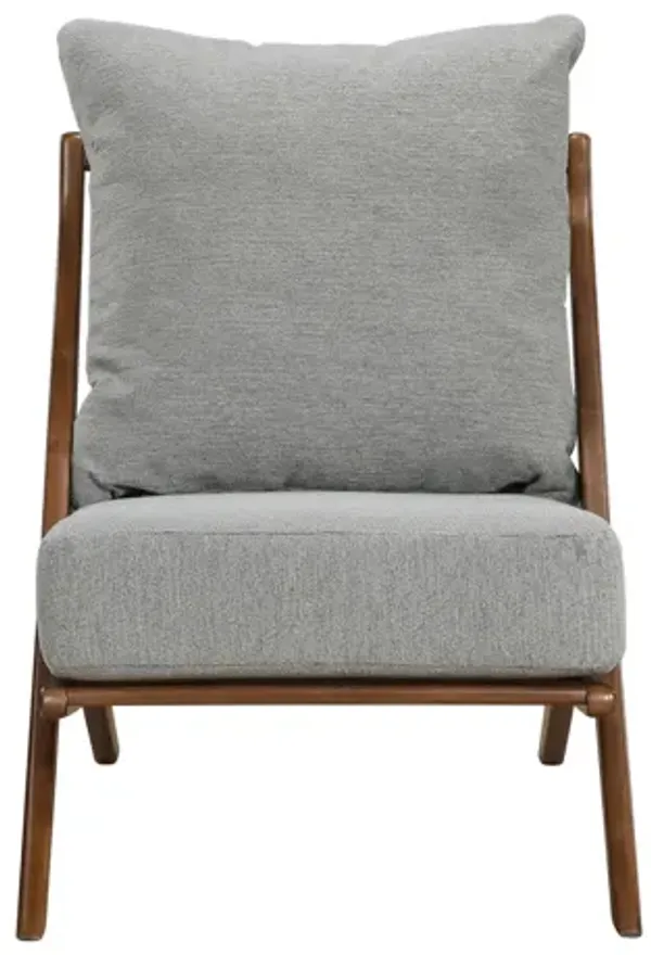 Audrey Grey Lounge Chair