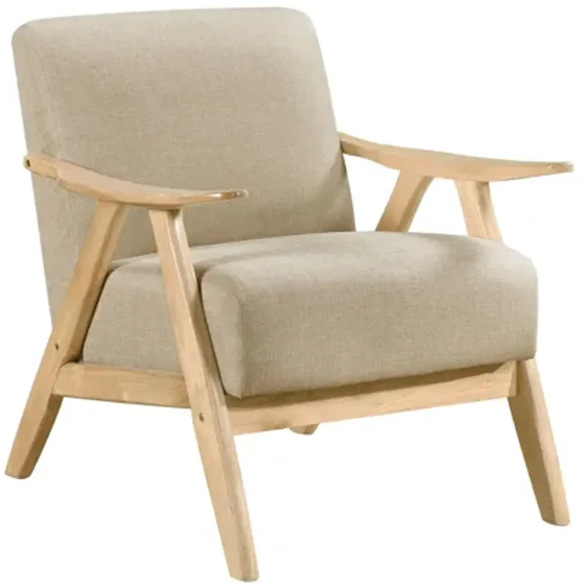 Damala Beige Accent Chair