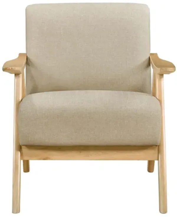 Damala Beige Accent Chair
