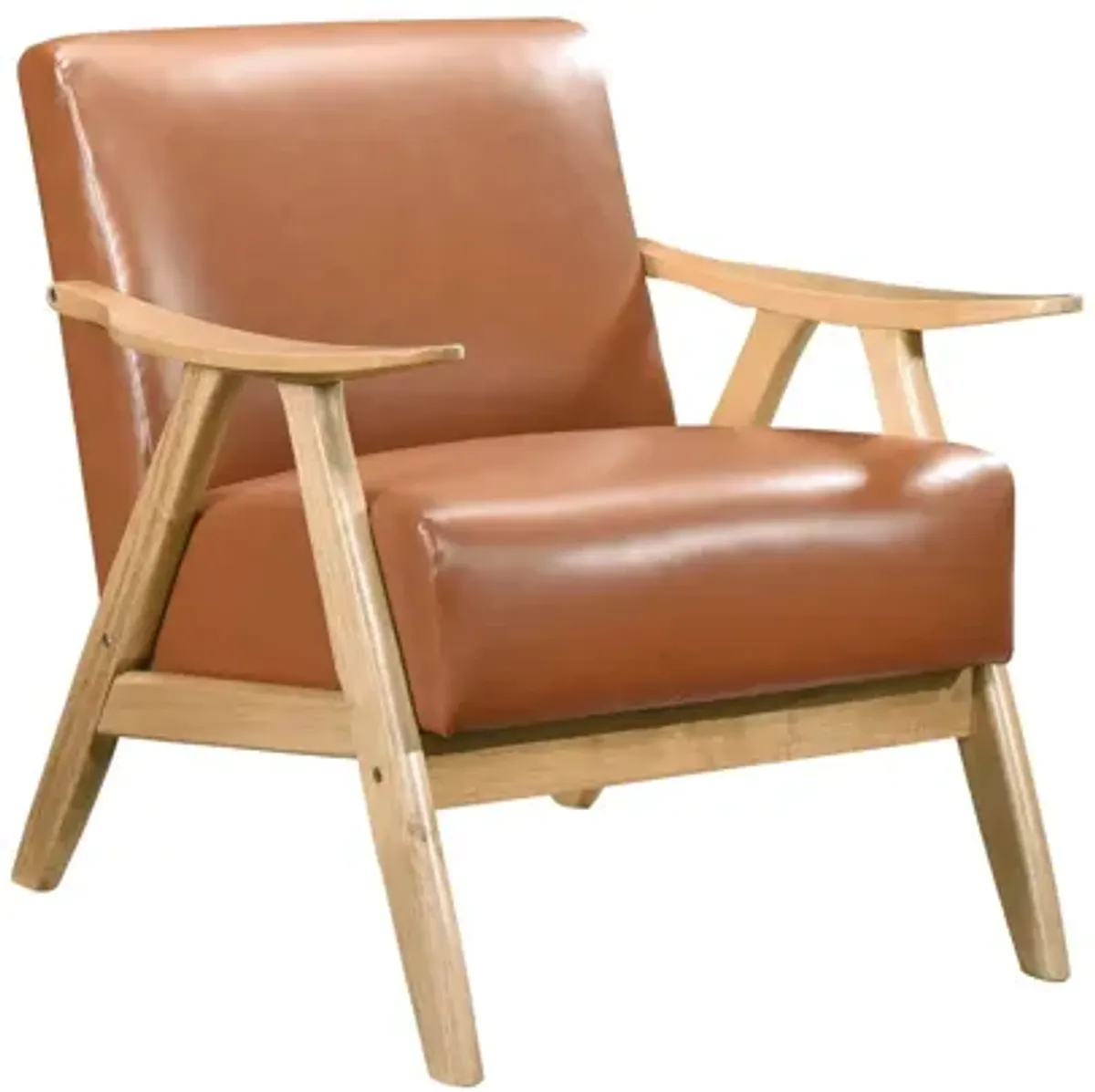 Damala Light Brown Accent Chair