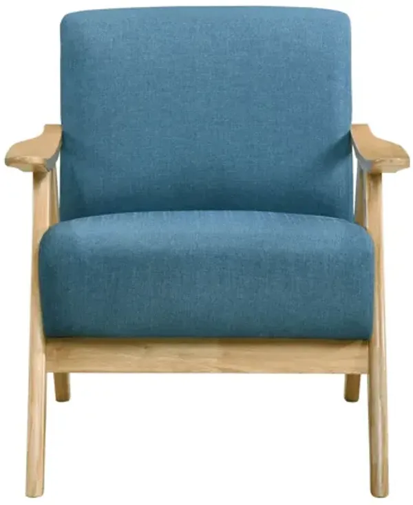 Damala Blue Accent Chair