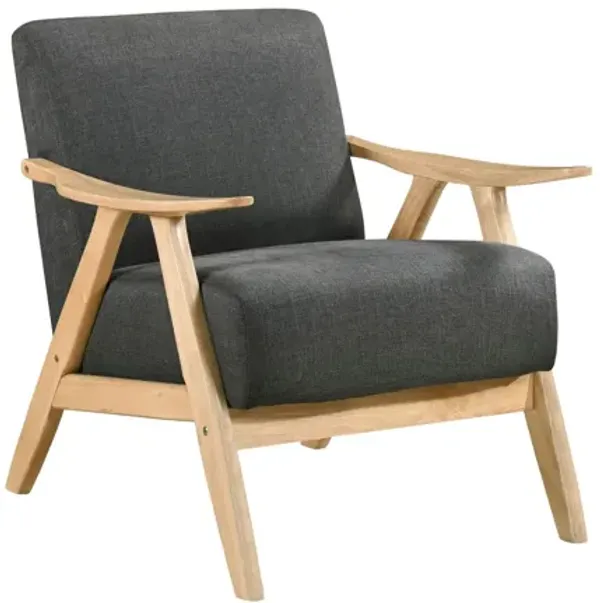 Damala Dark Grey Accent Chair