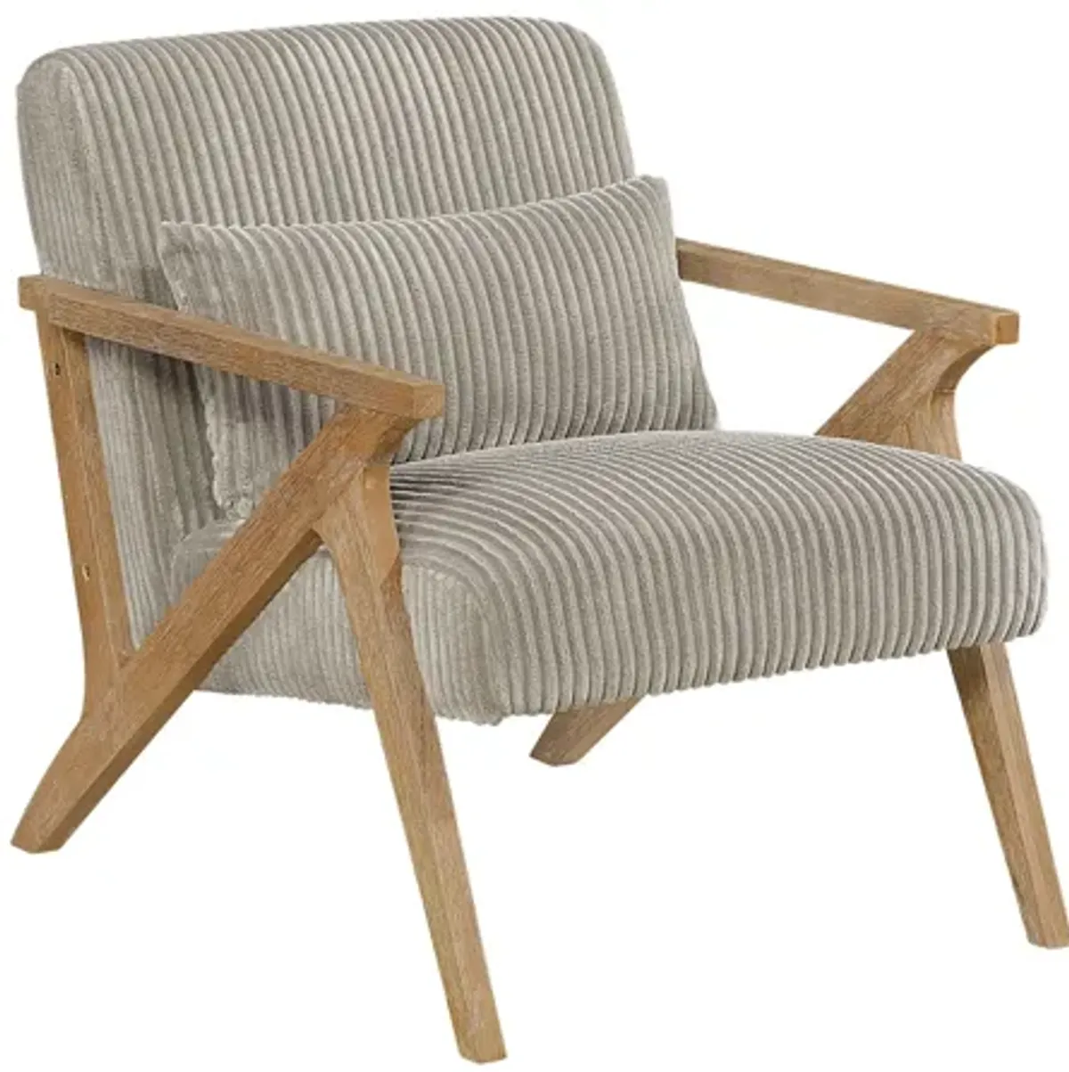 Nordic Cord Taupe Accent Chair