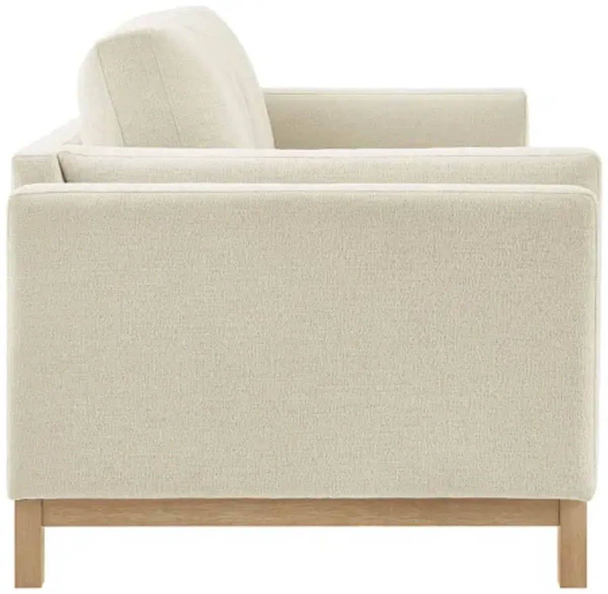 Roscoe 81" Ivory Sofa by Modway